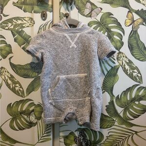 Baby Gap Cozy Hooded Romper – 3–6M